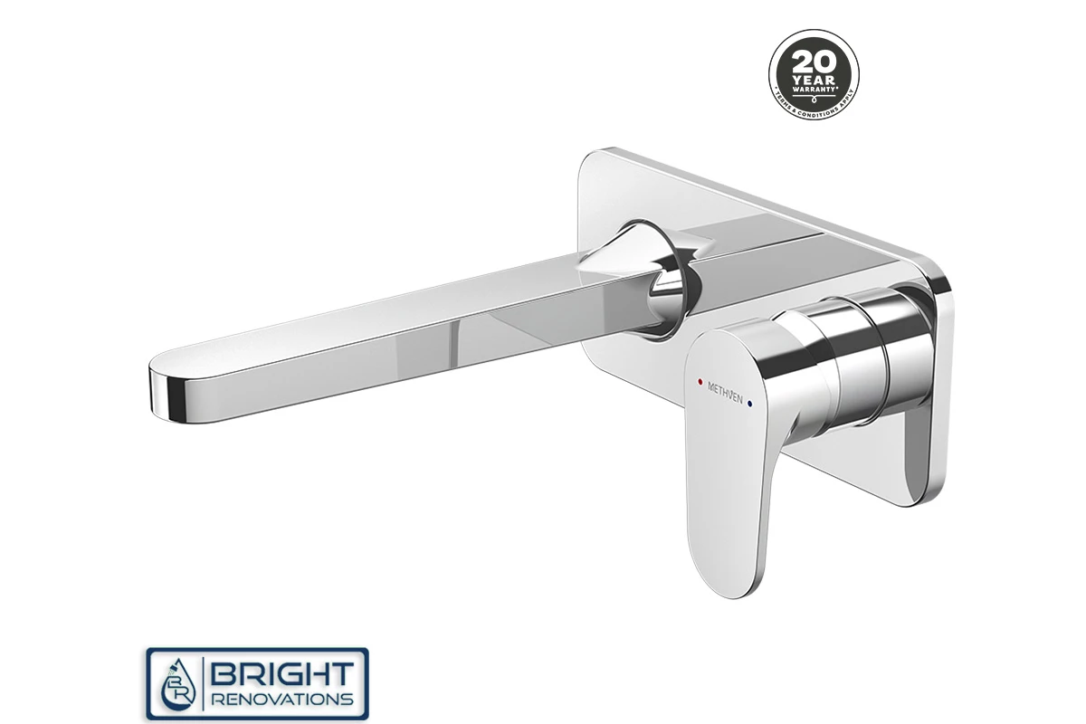 Methven Glide Plate Mount Basin Mixer With 200MM Spout 3 Methven Glide Plate Mount Basin Mixer With 200MM Spout