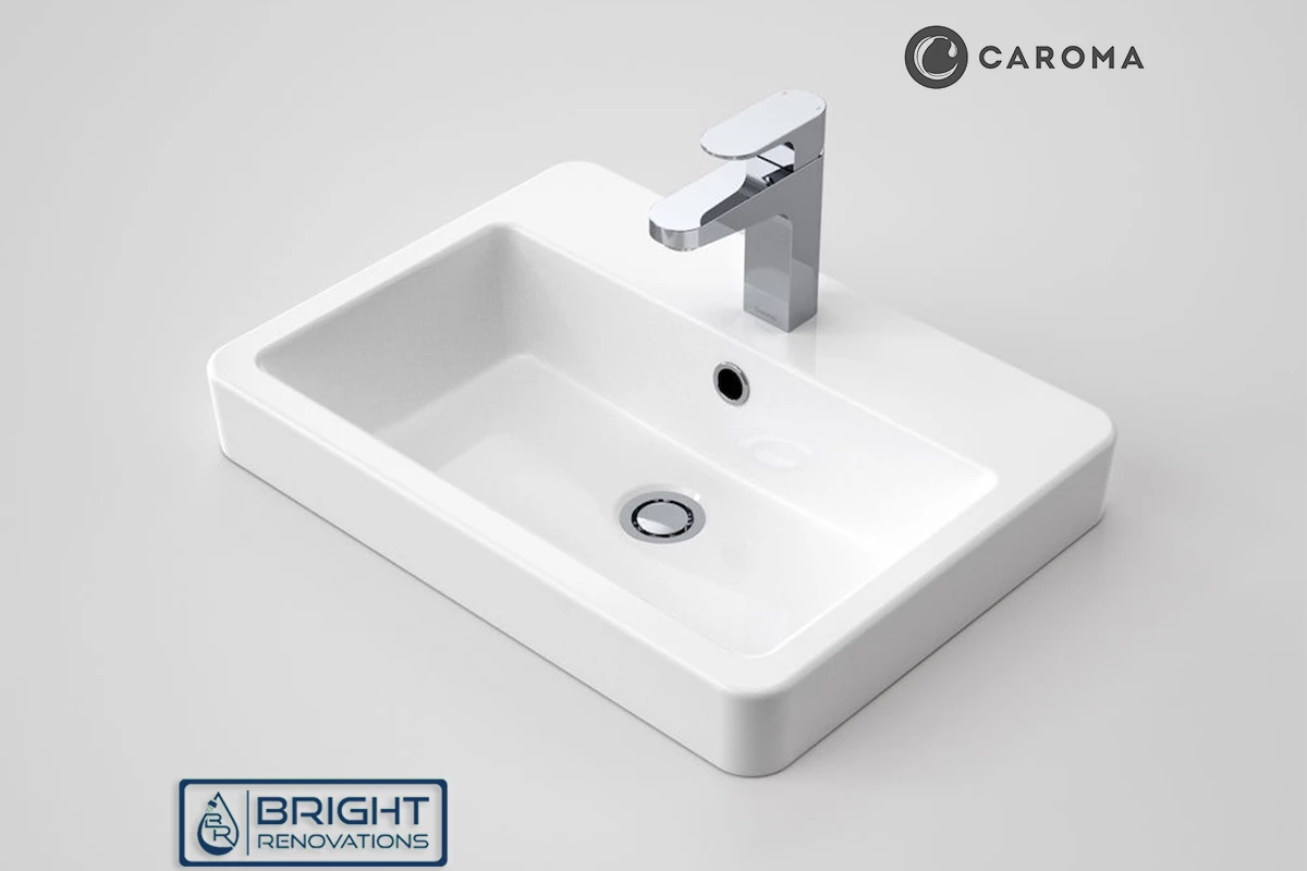 Caroma Basa Inset Basin 6 Caroma Basa Inset Basin - Image 4