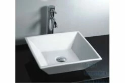 Brand New Above Counter Bathroom Vanity Square Bench Top Ceramic Basin 032