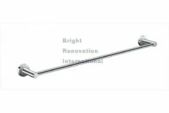 ROYAL Round Bathroom Accessory Solid Brass Chrome Single Towel Rail 800mm -Bathroom Supplies Sales Store 23001 1200x800 4