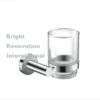 ROYAL Bathroom Accessory Brass Chrome Glass Single Tumbler Toothbrush Holder -Bathroom Supplies Sales Store 23006 1200x800 1