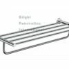 ROYAL Round Bathroom Accessory Solid Brass Chrome Bath Towel Rack 600mm -Bathroom Supplies Sales Store 23012 1200x800 1