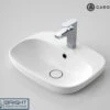Caroma Contura 500 Inset Basin 2 Caroma Contura 500 Inset Basin -Bathroom Supplies Sales Store 28243 Caroma Olida Contura 500 Inset Basin 1200x800 1