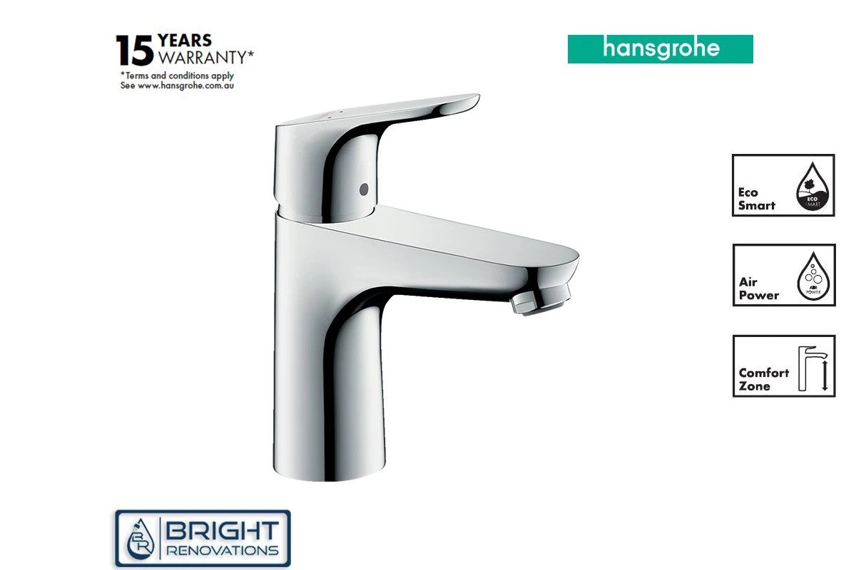 Hansgrohe Focus Single Lever Basin Mixer 3 Hansgrohe Focus Single Lever Basin Mixer