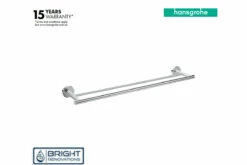 Hansgrohe Logis Universal Double Bath Towel Rail
