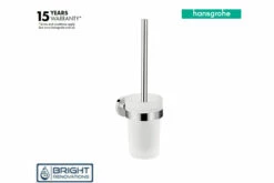 Hansgrohe Logis Universal Toilet BrushWith Tumbler Wall-mounted
