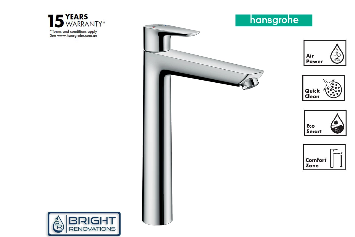 Hansgrohe Talis E Single Lever Basin Mixer 240 4 Hansgrohe Talis E Single Lever Basin Mixer 240 - Image 2