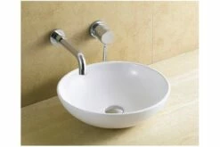 Designer Bathroom Above Counter ROUND Vanity Ceramic Basin 8331