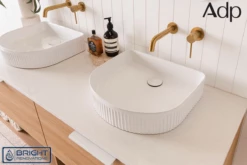 ADP Arch Fluted Above Counter Ceramic Basin -Bathroom Supplies Sales Store Arch20fluted 5 1200x800 1