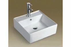 Above Counter Bathroom Vanity Square Medium Bench Top Ceramic Basin A286D