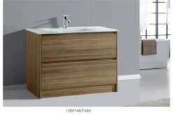 BETTA 1200 Textured Antique Oak Wood Grain Wall Vanity Hidden Handle -Bathroom Supplies Sales Store BETTA20120020FLOOR 1200x800 3