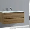 BETTA 1200 Textured Antique Oak Wood Grain Wall Vanity Hidden Handle 1 BETTA 1200 Textured Antique Oak Wood Grain Wall Vanity Hidden Handle -Bathroom Supplies Sales Store BETTA20120020WALL 1200x800 1