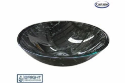 Castano Venus Black Marble Glass Basin