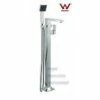 Square Platform Bathroom Cooby Wide Freestanding Bath Spout/Mixer & HandHeld Shower -Bathroom Supplies Sales Store BR COOBY WIDE FLOOR 1200x800 1