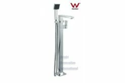 Square Platform Bathroom Cooby Wide Freestanding Bath Spout/Mixer & HandHeld Shower