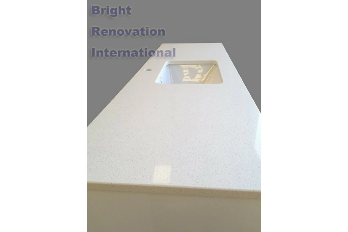 GLEN Bathroom White Finger Pull Hidden Handle Vanity 1500mm 12 GLEN Bathroom White Finger Pull Hidden Handle Vanity 1500mm - Image 10