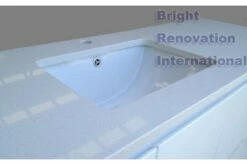 GLEN Bathroom White Finger Pull Hidden Handle Vanity 1500mm 16 GLEN Bathroom White Finger Pull Hidden Handle Vanity 1500mm -Bathroom Supplies Sales Store BR1500S4 1200x800 1