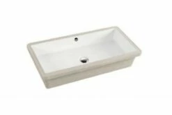 LARGE 700MM UnderMount Bathroom Vanity Square Ceramic Basin Sink 700F