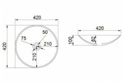 SUMMER SlimLine White Bathroom Round SOLID SURFACE STONE Vanity Sink Basin Bowl 7 SUMMER SlimLine White Bathroom Round SOLID SURFACE STONE Vanity Sink Basin Bowl -Bathroom Supplies Sales Store BSN SUMMER M 1200x800 1