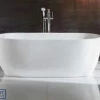 Sorrento Bathroom Round Oval FreeStanding Acrylic BathTub 1500MM&1700MM -Bathroom Supplies Sales Store BTU SORRENTO201 1200x800 1