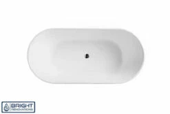 Sorrento Bathroom Round Oval FreeStanding Acrylic BathTub 1500MM&1700MM -Bathroom Supplies Sales Store BTU SORRENTO203 1200x800 1
