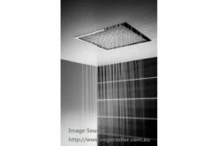 WELS Bathroom SQUARE Ceiling Flush Mounted Shower Head Rose 400MM