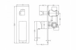 New Celia Bathroom Shower Bath Wall Flick Mixer Tap With Diverter -Bathroom Supplies Sales Store CELIA2020WALL20MIXER20DIVERTER20M 1200x800 1