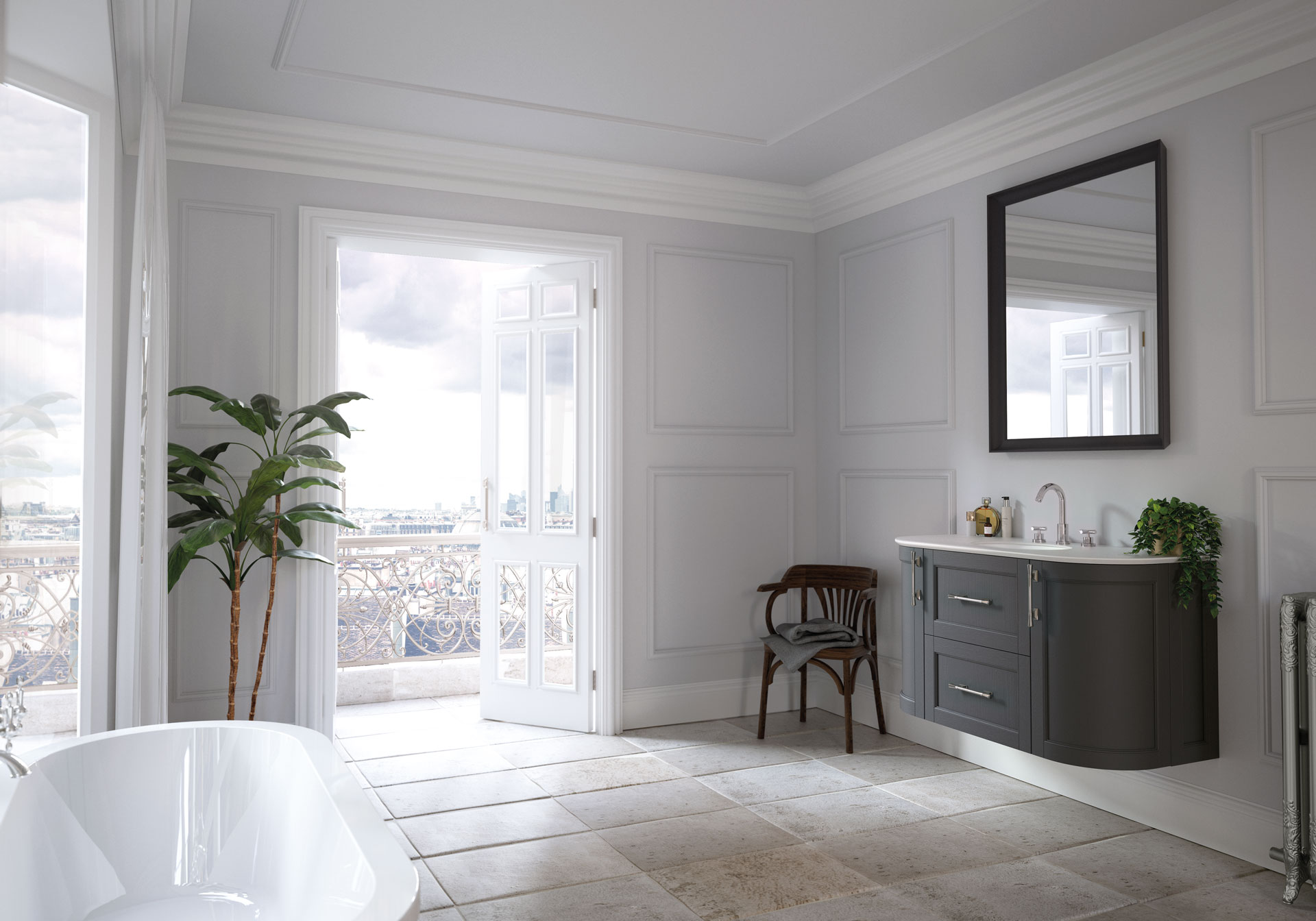STYLE SELECTIONS Sales -Bathroom Supplies Sales Store CGI 94 Roseberry 2021 London Grey Parisian Main CMYK c.optim