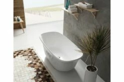 CORAL Bathroom Round Oval Stand Alone Acrylic Slim BathTub 1700MM -Bathroom Supplies Sales Store CORAL2 1200x800 1