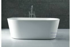 DOLPHIN Thin Edge Bathroom Round Oval Free Standing Acrylic Bath Tub 1500mm&1700mm -Bathroom Supplies Sales Store DOLPHIN 2 1200x800 1