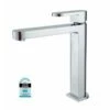 Designer ECCO Oval Bathroom WELS Tall High Basin Flick Mixer Tap Faucet