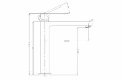 Designer ECCO Oval Bathroom WELS Tall High Basin Flick Mixer Tap Faucet -Bathroom Supplies Sales Store ECCO20BASIN20HIGH20MIXER20M 1200x800 2