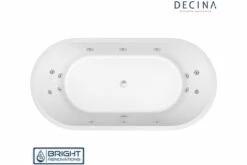 Decina Elisi 1700 Freestanding 14-Jet Spa Bath -Bathroom Supplies Sales Store Elisi top 1200x800 1