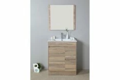 GRACE 750 Textured Rural Oak Wood Grain Vanity,Hidden Handle 14 GRACE 750 Textured Rural Oak Wood Grain Vanity,Hidden Handle -Bathroom Supplies Sales Store GRACE20FLOOR20750 1 1200x800 1