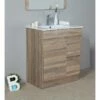 GRACE 750 Textured Rural Oak Wood Grain Vanity,Hidden Handle -Bathroom Supplies Sales Store GRACE20FLOOR20750 2.jpg 1200x800 1