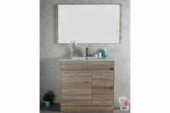 GRACE 900 Textured Rural Oak Wood Grain Vanity,Hidden Handle 14 GRACE 900 Textured Rural Oak Wood Grain Vanity,Hidden Handle -Bathroom Supplies Sales Store GRACE20FLOOR20900 2 1200x800 1