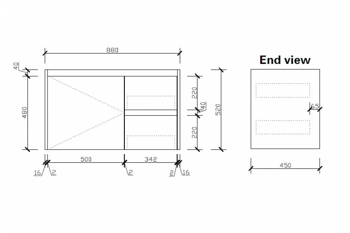 GRACE 900 Textured Rural Oak Wood Grain Vanity,Hidden Handle 9 GRACE 900 Textured Rural Oak Wood Grain Vanity,Hidden Handle - Image 7