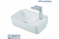 Johnson Suisse Gemelli Compact Wall Basin -Bathroom Supplies Sales Store Gemelli Compact With Basin mixer 1200x800 1