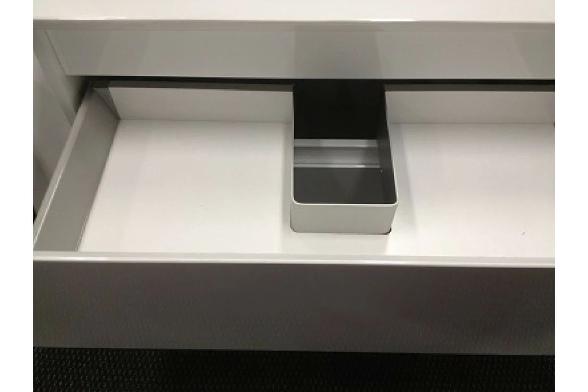 REVO Bathroom White Double Drawer Vanity 750MM 6 REVO Bathroom White Double Drawer Vanity 750MM - Image 4