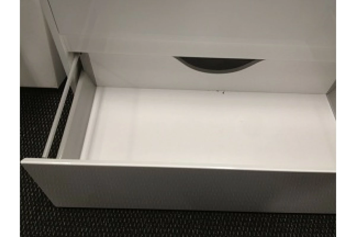 REVO Bathroom White Double Drawer Vanity 750MM 5 REVO Bathroom White Double Drawer Vanity 750MM - Image 3