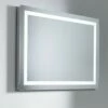 Bathroom LED Mirror With Touch Senser 1200X800mm, Polished Edges -Bathroom Supplies Sales Store LED201200X800 1200x800 1