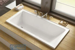 Louve Square Drop In Bath