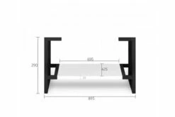 Greta Wall Hung Vanity 900mm -Bathroom Supplies Sales Store Leg20900 1200x800 1