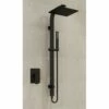 METRO SQUARE Combination MATT BLACK Shower Rail Set MULTI FUNCTIONAL One Hose -Bathroom Supplies Sales Store METRO20SQUARE20BLACK 2 1200x800 1