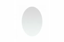 MALTA OVAL Pencil Edge Flat Polish Bathroom Mirror 900x600, 5mm Thick