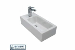 Mini Compact Powder Room Wall Hung Basin 400mm