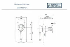 Phoenix Nostalgia Wall Mixer 11 Phoenix Nostalgia Wall Mixer -Bathroom Supplies Sales Store NS78020SPECS 1200x800 1