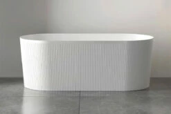 Noosa Fluted Free Standing Bathtub