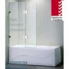 Frameless OverBath Shower Screen Fixed Panel 10mm Toughen Glass 900 X1450 2 Frameless OverBath Shower Screen Fixed Panel 10mm Toughen Glass 900 X1450 -Bathroom Supplies Sales Store OB 2PC 1200x800 1 1200x800 1