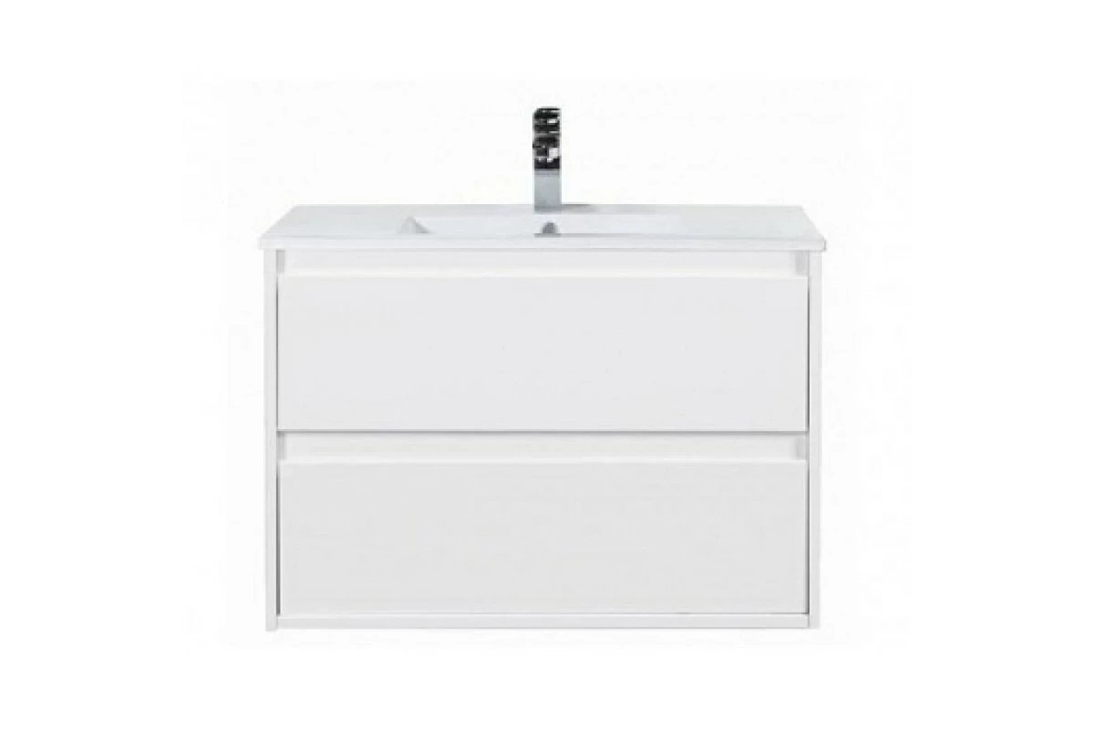 REVO Bathroom White Double Drawer Vanity 750MM 11 REVO Bathroom White Double Drawer Vanity 750MM - Image 9